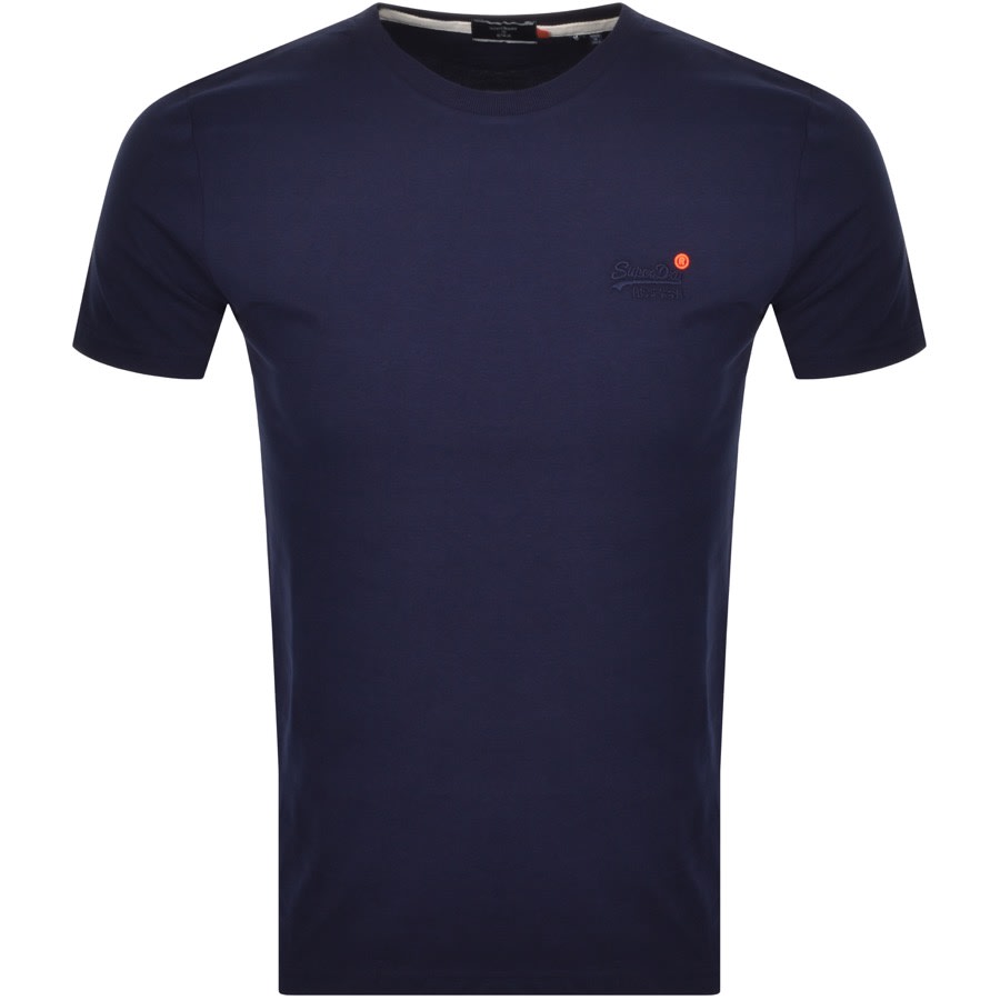 Alternative Image for ProductSuperdry Short Sleeved T Shirt Navy1